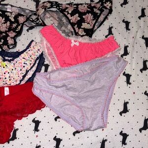 Victoria's Secret Multicolor Panty Set
